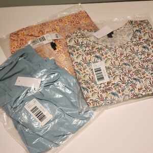 Lot Of 3 Ann Taylor Tops New In Package Size Small